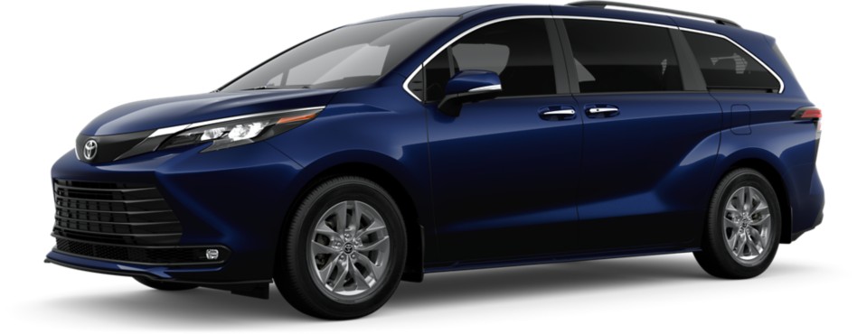 Toyota exterior rendering of the 2026 Sienna XLE