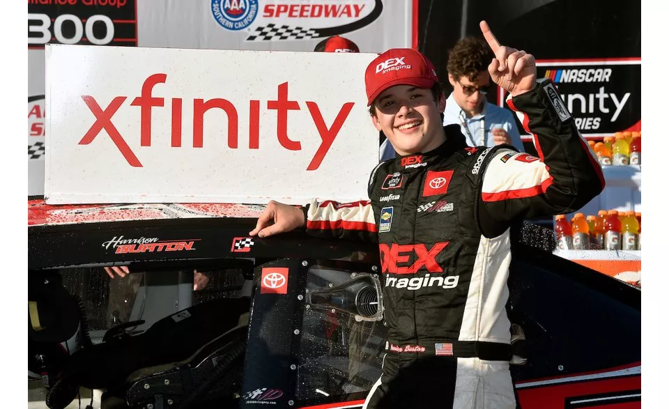 Burton Has Strong NASCAR Xfinity Series Start Toyota