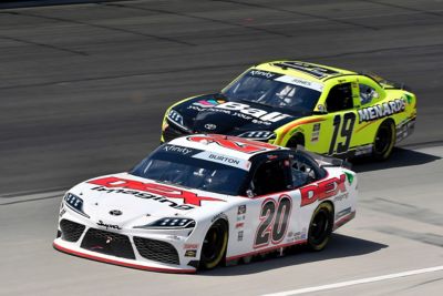 Burton Finishes Strong in Texas Toyota