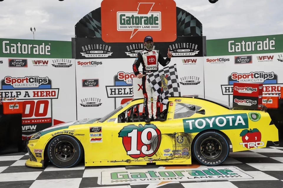 Brandon Jones Wins At Darlington | Toyota.com
