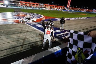 John Hunter Nemechek wins final NASCAR Xfinity Race at Auto Club Speedway