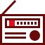 Radio icon.