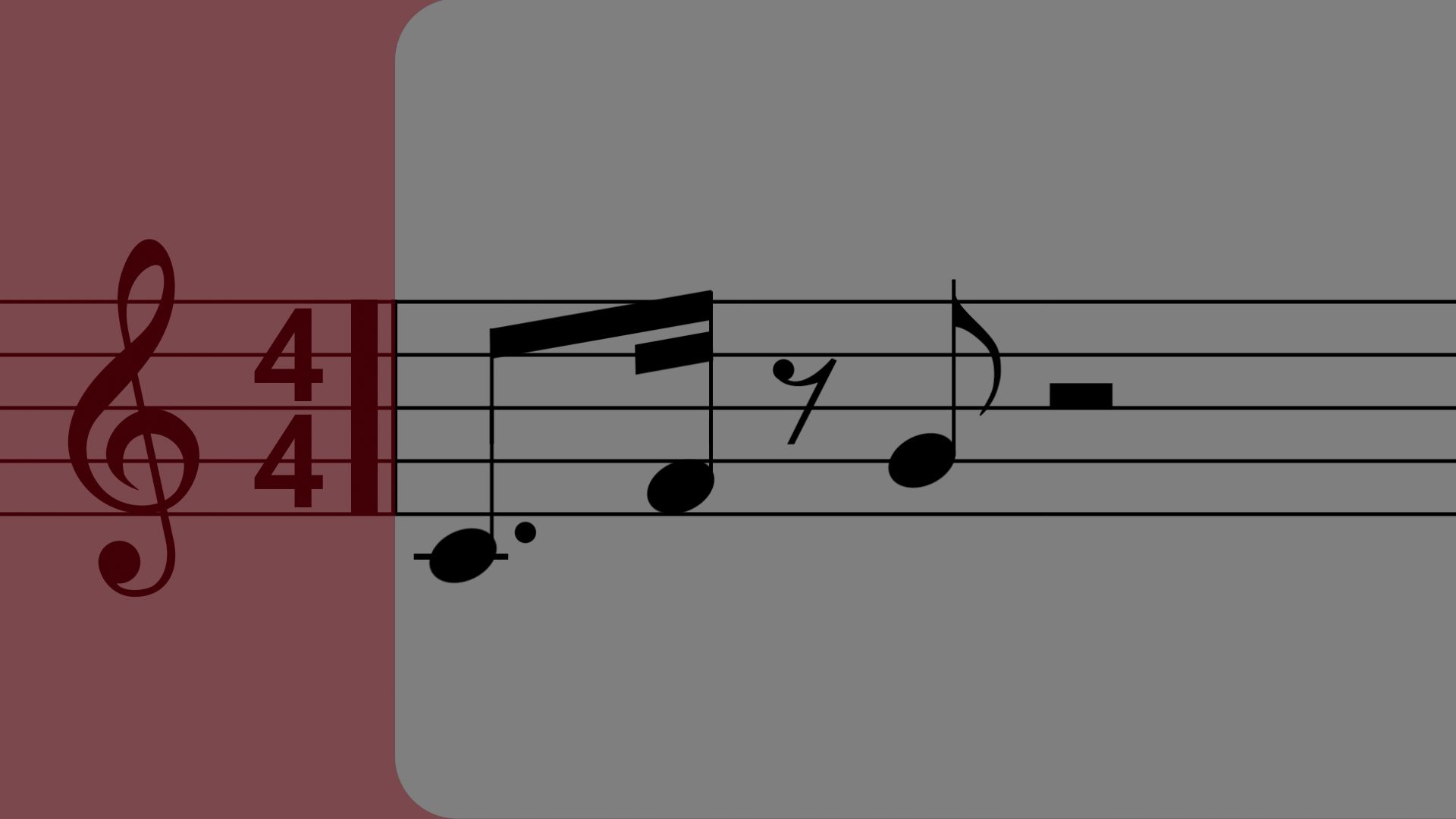 Sheet music of the Sonic Signature notes.