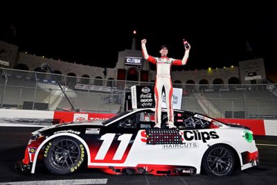 Denny Hamlin Stars In NASCAR Clash With A Win