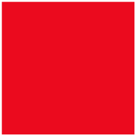 A red square icon outlined in black.
