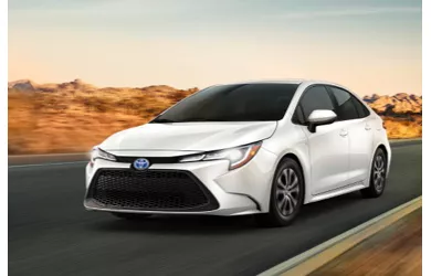 Toyota corolla deals hybrid 2020 used