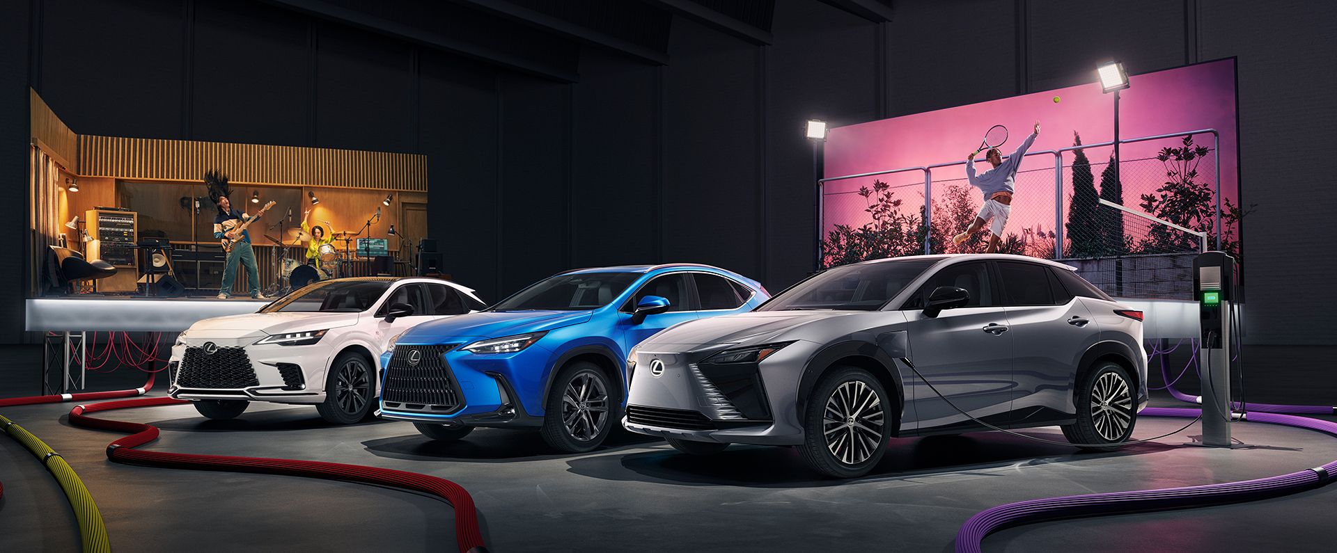 Lexus Hybrid and Electric Vehicles Charging near Santa Clarita