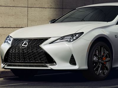 セール国産Lexus RC350 F Sport 後期型 ホワイト レクサスディーラー品/京商 1/43 乗用車