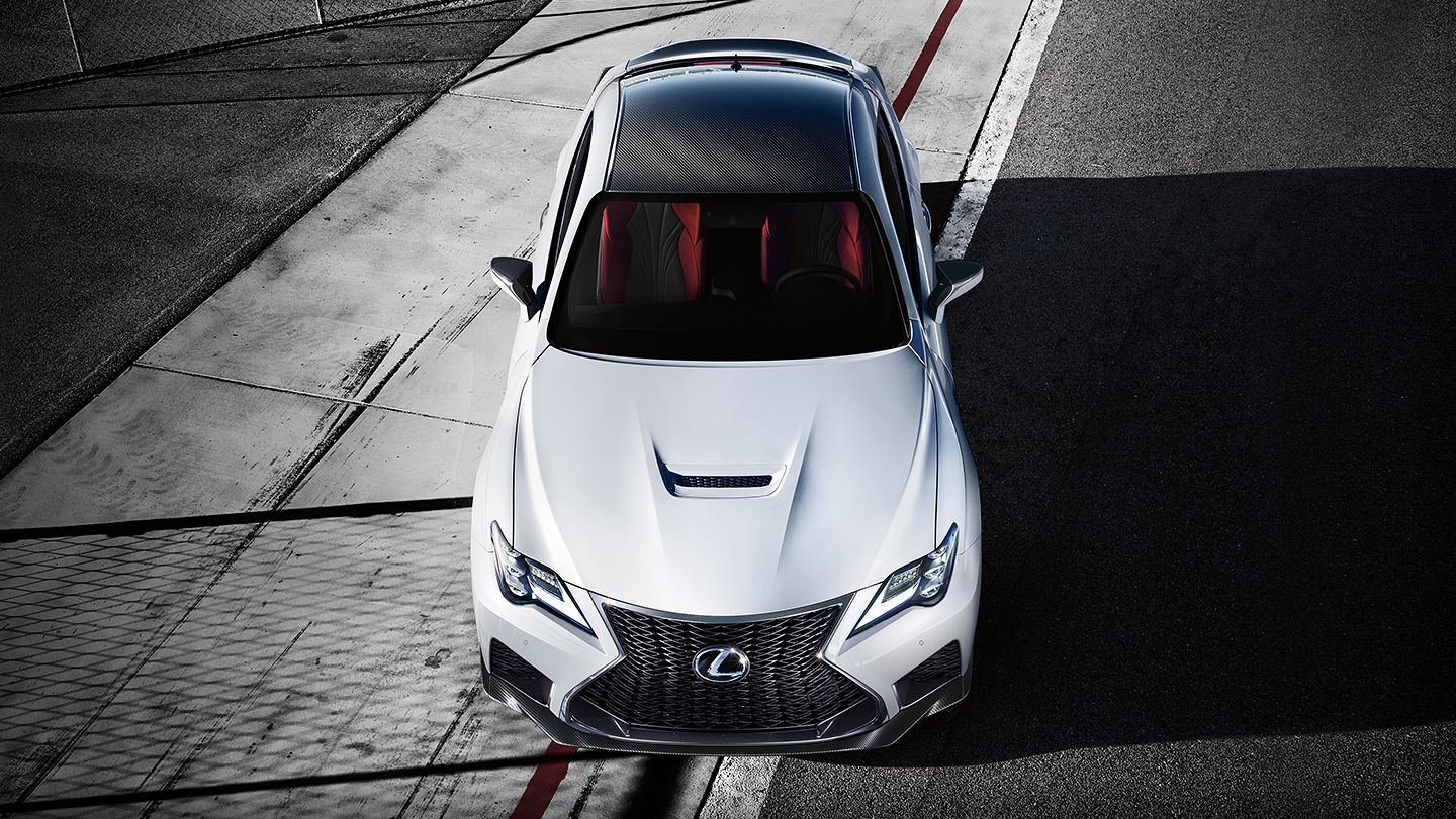 Overview of the 2024 Lexus RC F in Santa Clarita
