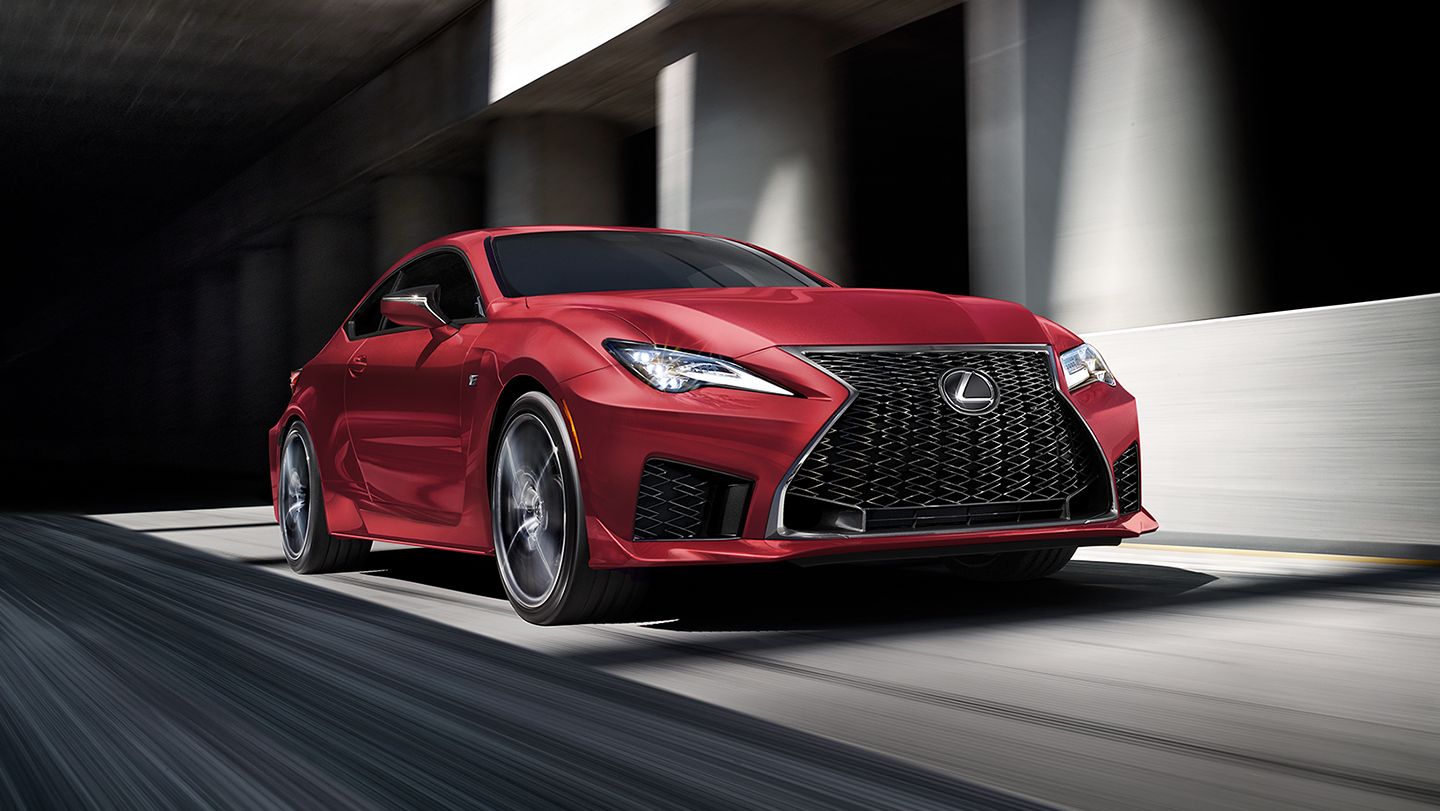 Overview of the 2024 Lexus RC F in Los Angeles