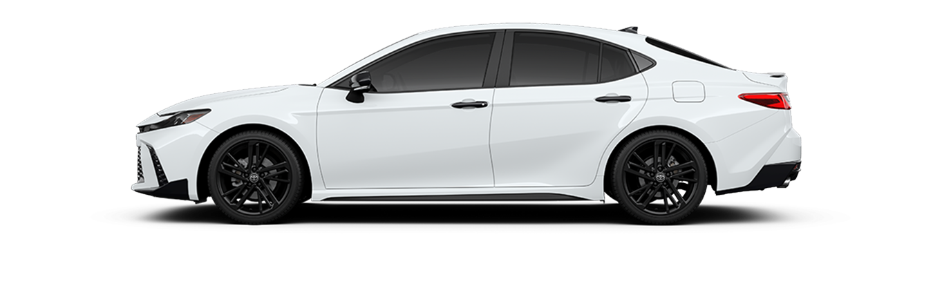 2026 Camry Nightshade shown in Ice Cap