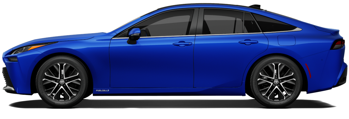 Mirai Limited 2022 en color Hydro Blue