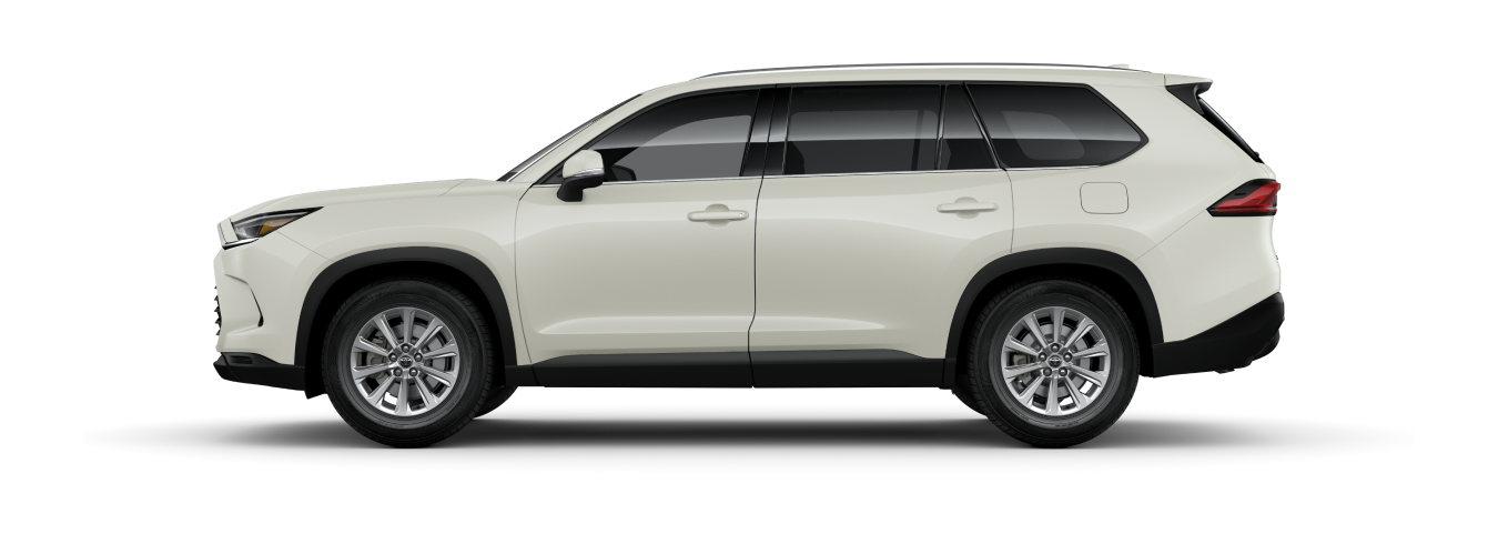 2024 Grand Highlander Hybrid shown in Wind Chill Pearl, an extra-cost color.