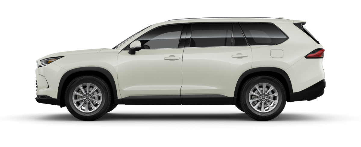 2024 Grand Highlander Hybrid shown in Wind Chill Pearl, an extra-cost color.