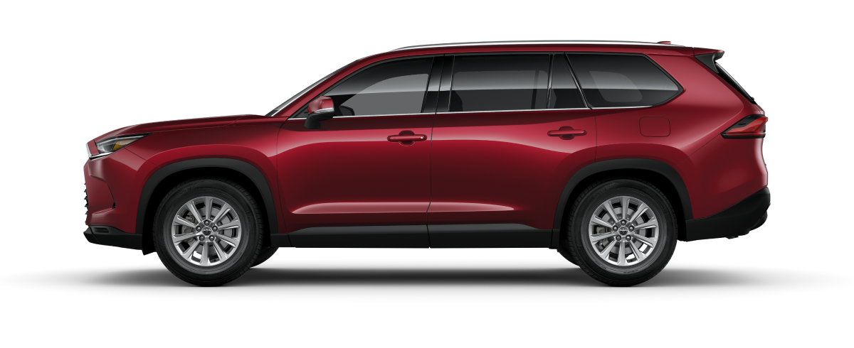 2024 Grand Highlander in Ruby Flare Pearl, an extra-cost color.