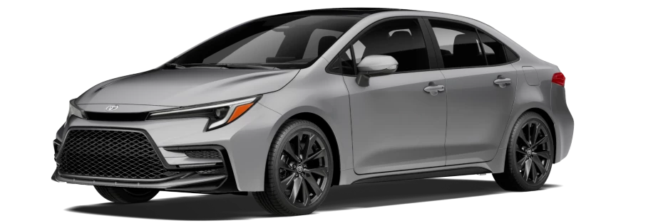 Classic Silver Metallic with Midnight Black Metallic roof 