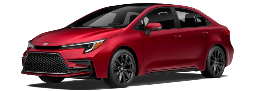 Ruby Flare Pearl with Midnight Black Metallic roof 