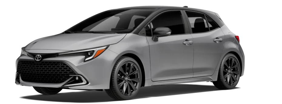 Classic Silver Metallic con techo color Midnight Black Metallic