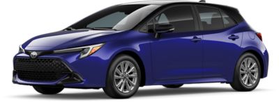 Blue Crush Metallic with Midnight Black Metallic roof *