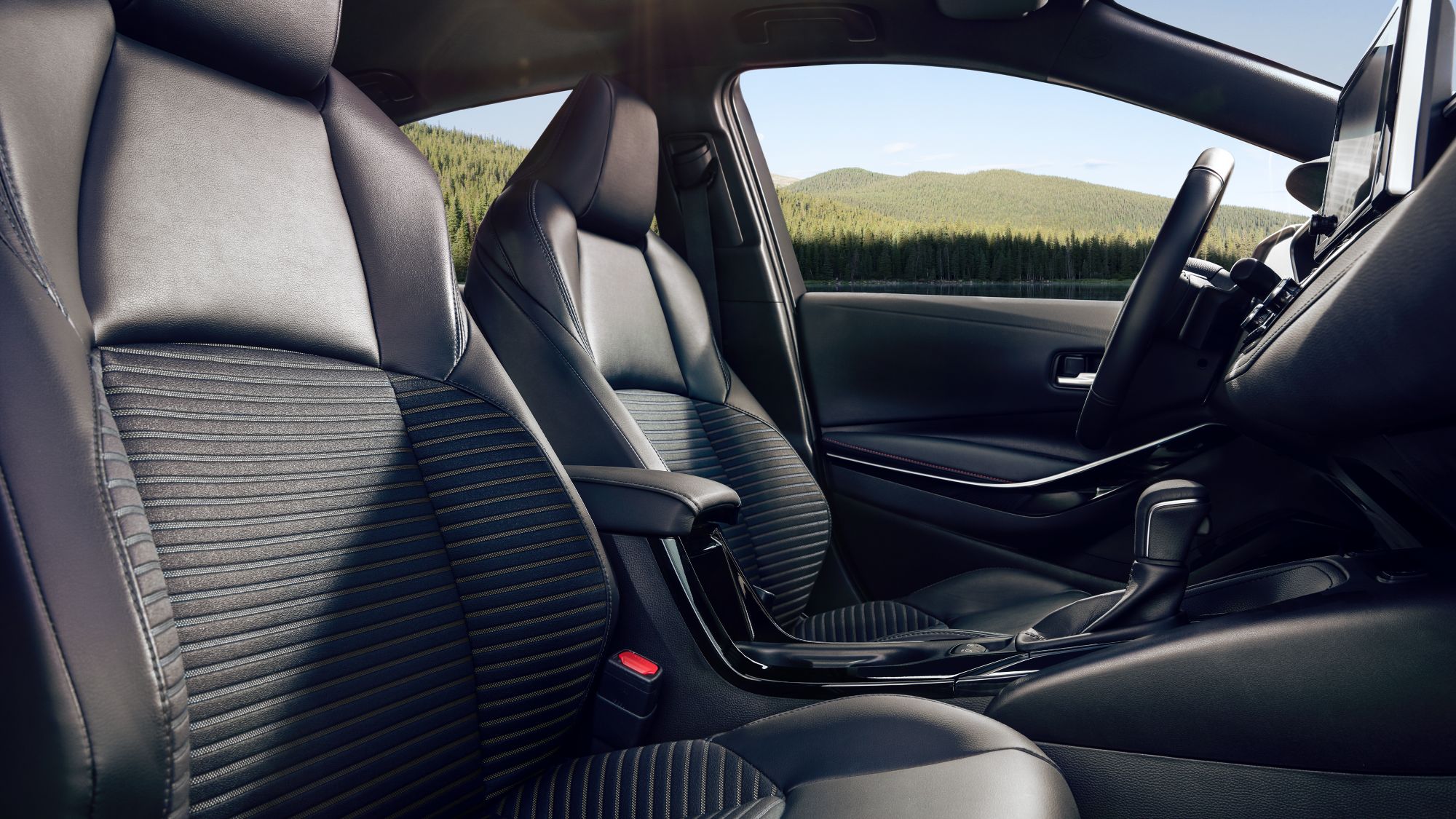 XSE interior shown in Black SofTex®