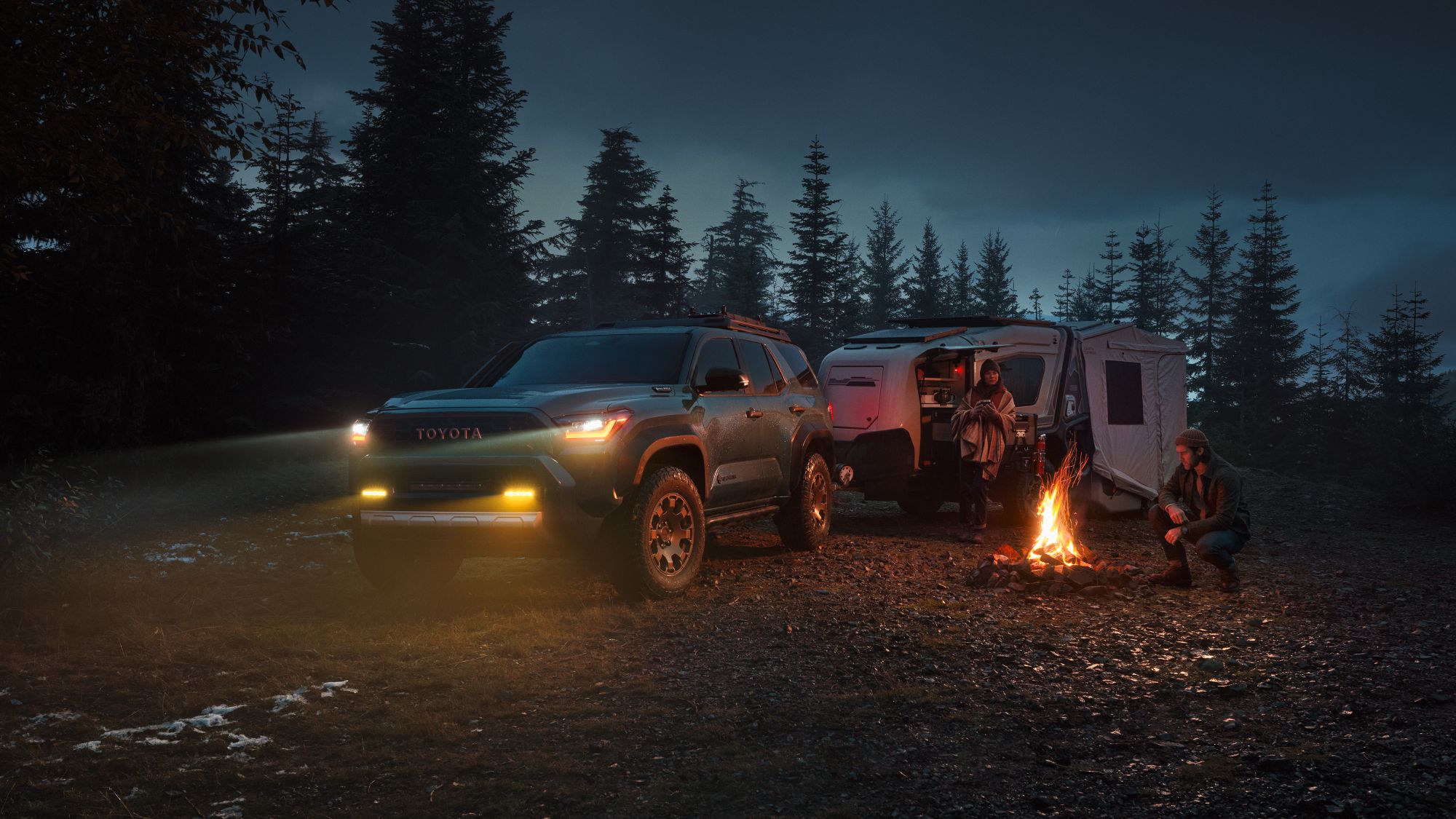 4Runner with camper