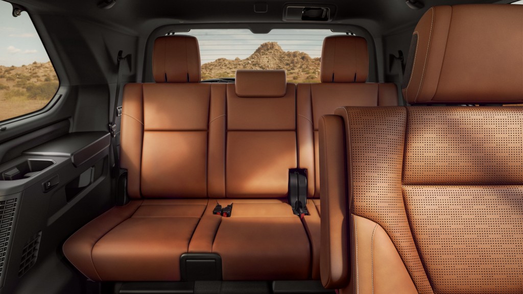 Toyota SUV Sequoia leather three row seating