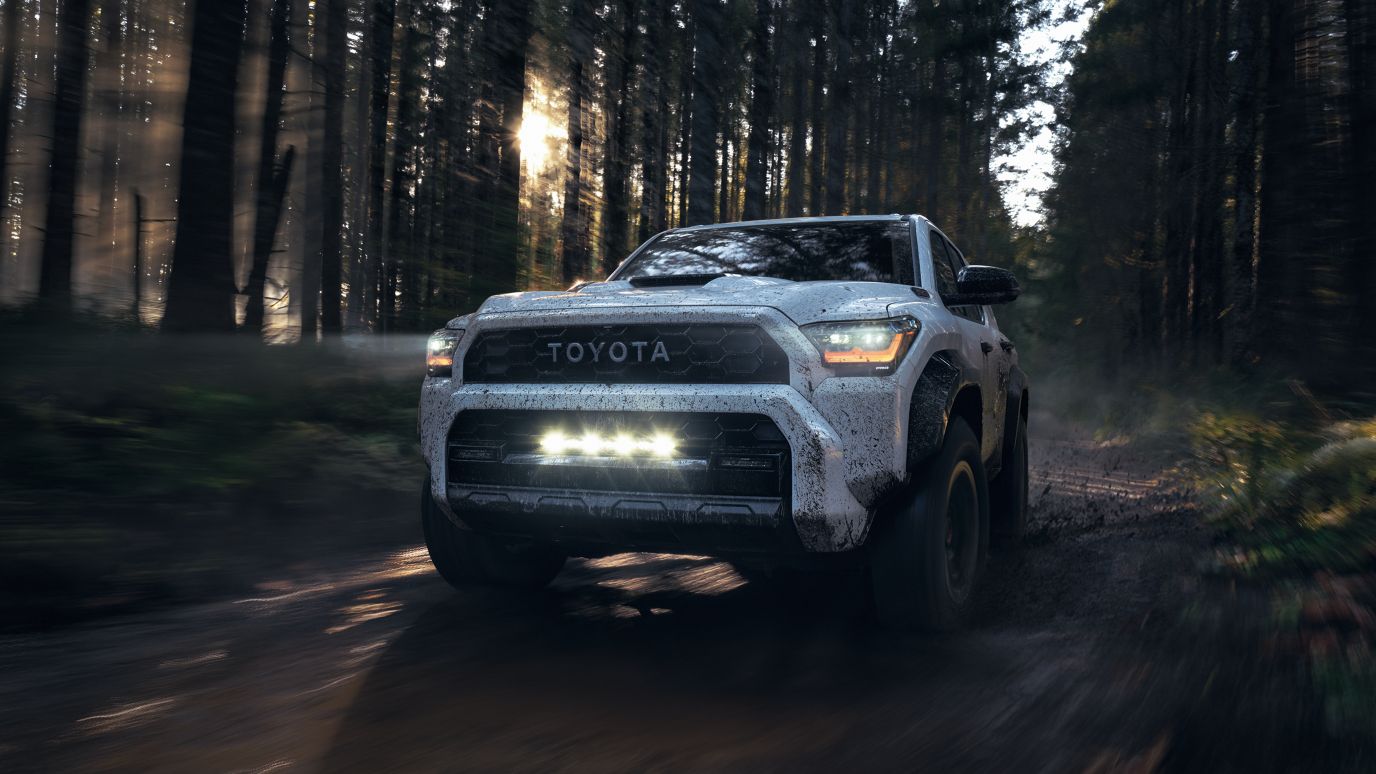 2026 Toyota 4Runner muddy front view