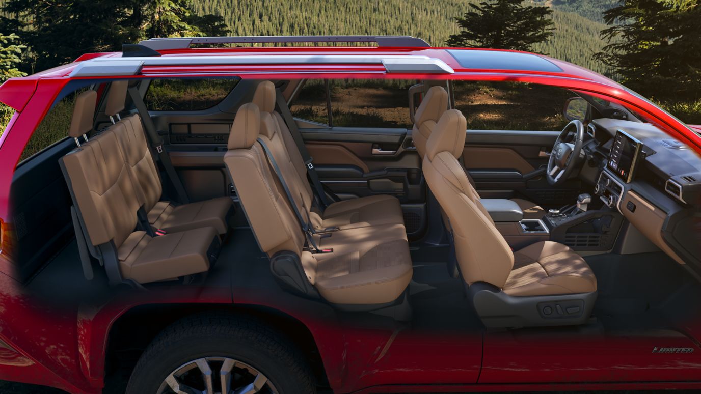 Interior Color Schemes for the 2026 Toyota 4Runner TRD