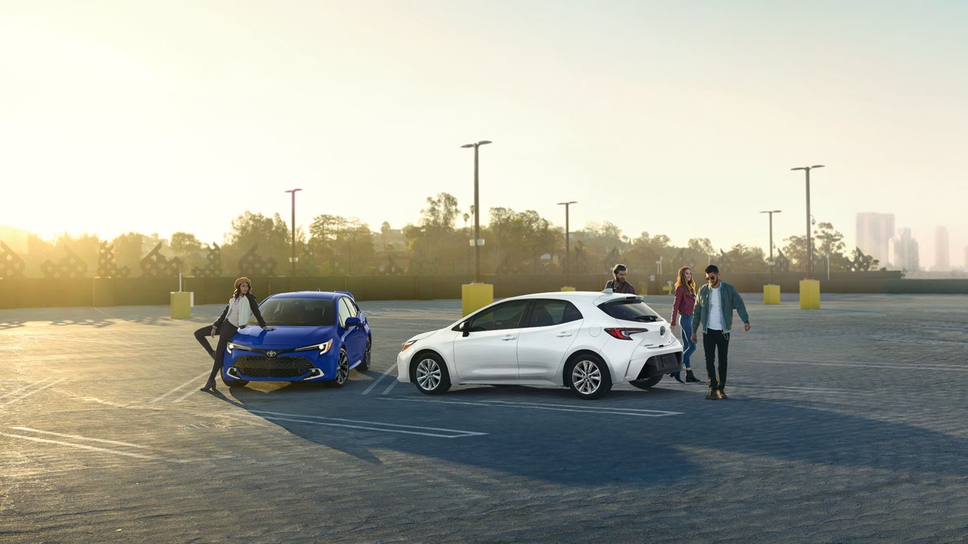 Toyota corolla hatchback car meet