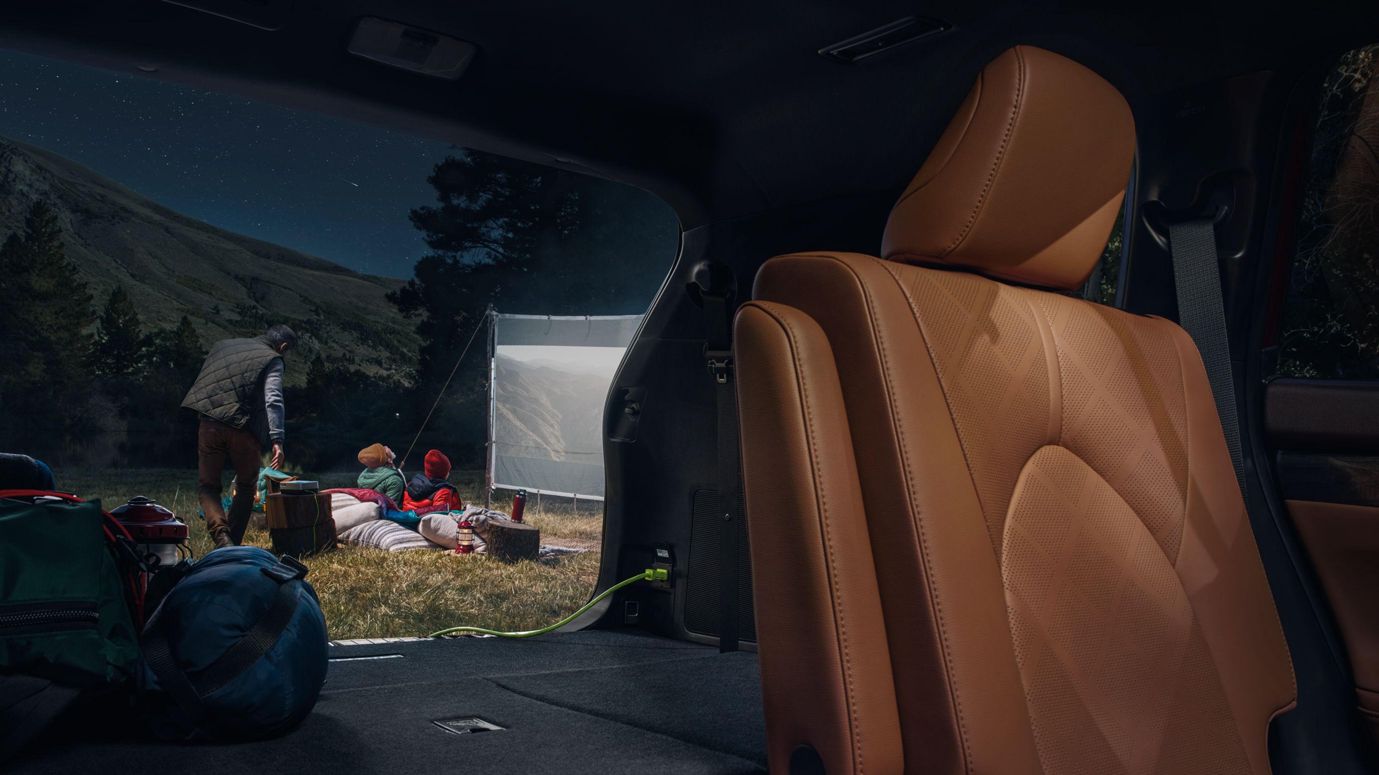 2027 highlander cargo space 