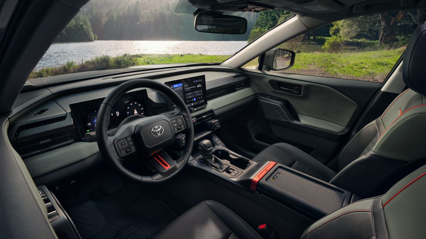 2026 Toyota RAV4 Hybrid interior dashboard at Claremont Toyota in Claremont