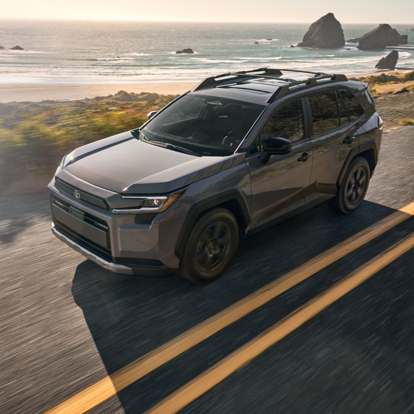 2026 Toyota RAV4 XLE profile view at Claremont Toyota in Claremont