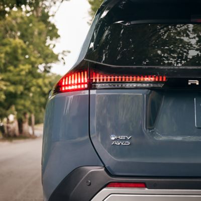 Toyota RAV4 on a forest road