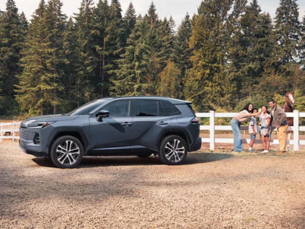 2026 Toyota RAV4 Hybrid Limited in Storm Cloud