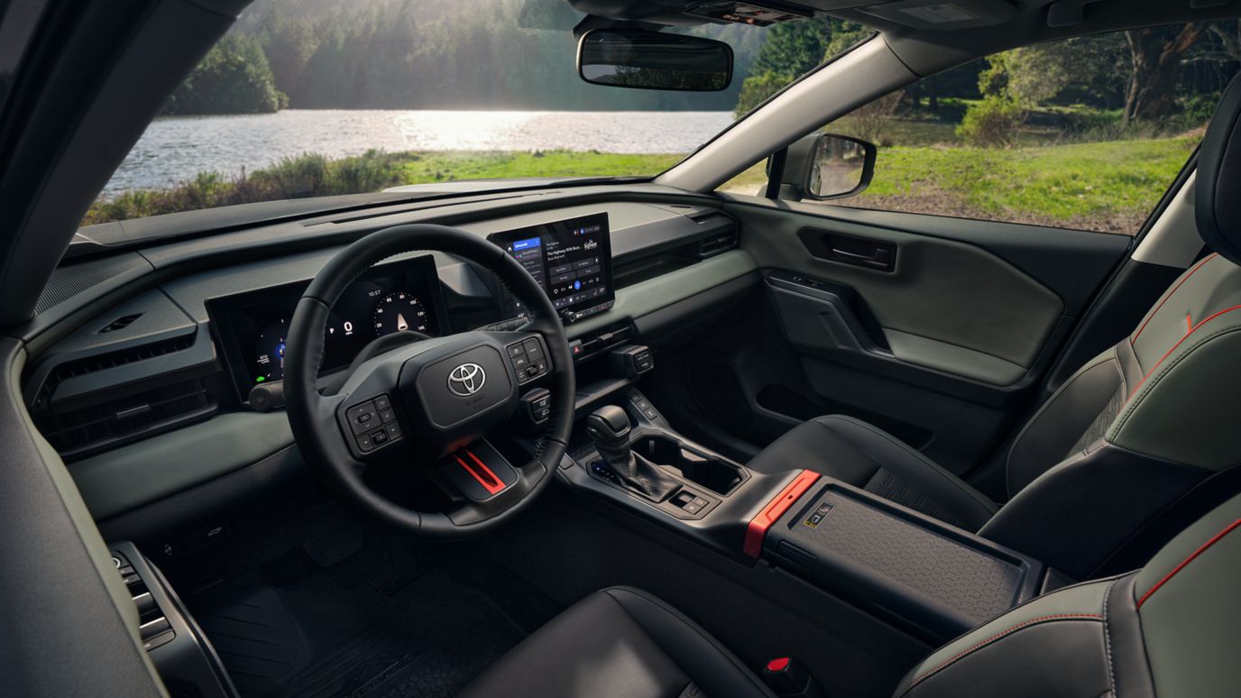 2026 Toyota RAV4 Hybrid interior seating and cargo space