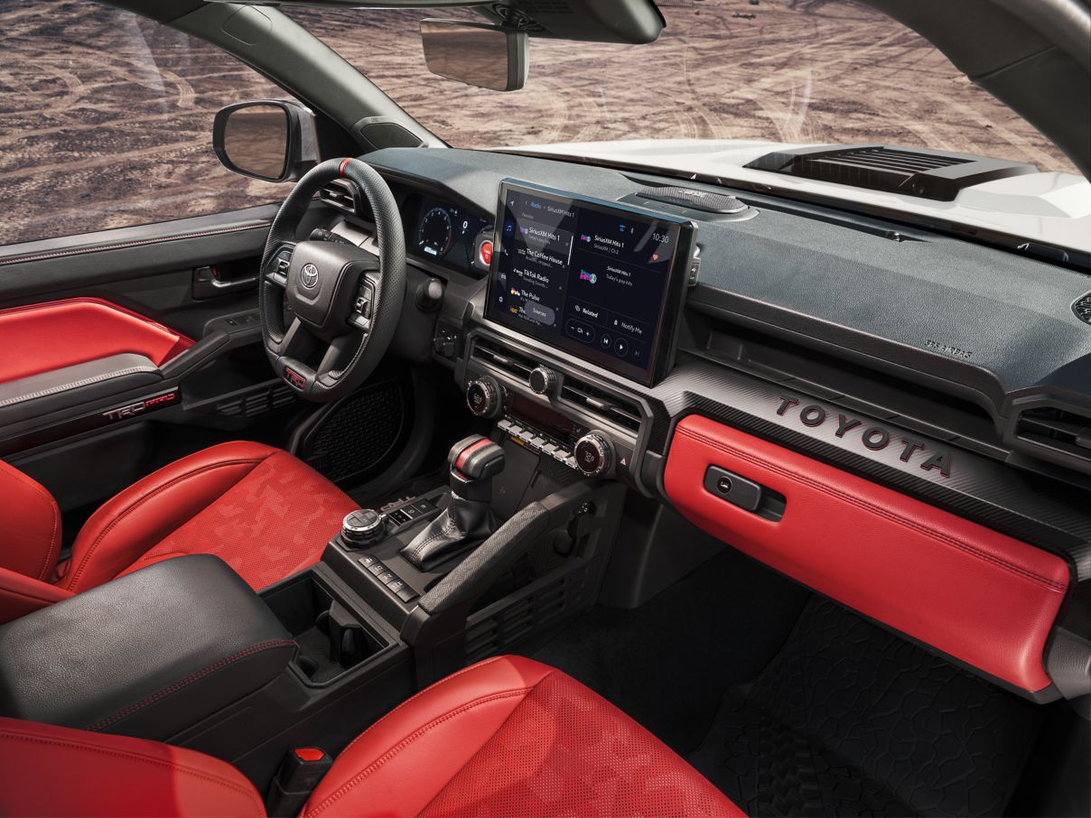 Toyota Tacoma Interior — Cockpit and Touchscreen