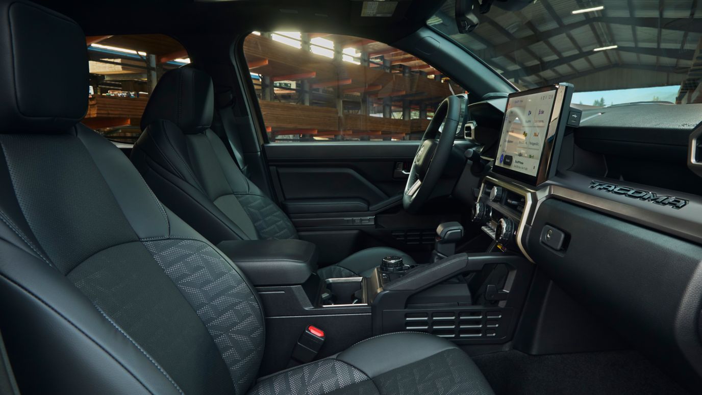 2026 Toyota Tacoma front interior dashboard