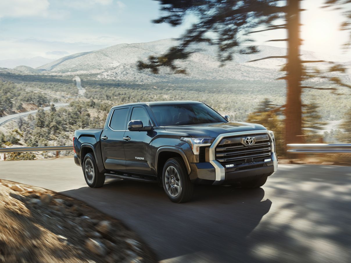 2026 toyota tundra exterior passenger side