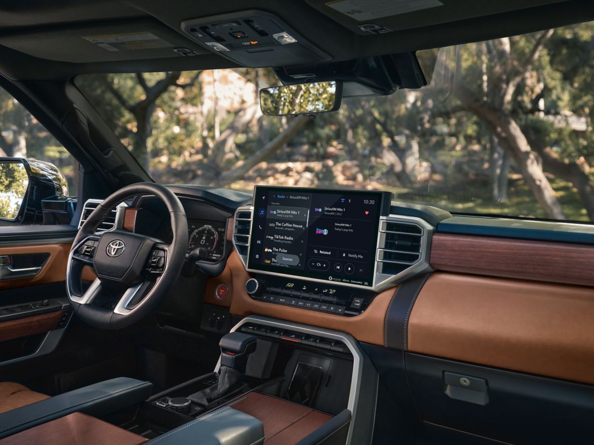 2026 toyota tundra interior dashboard
