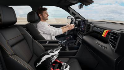 Driving a Toyota Tundra