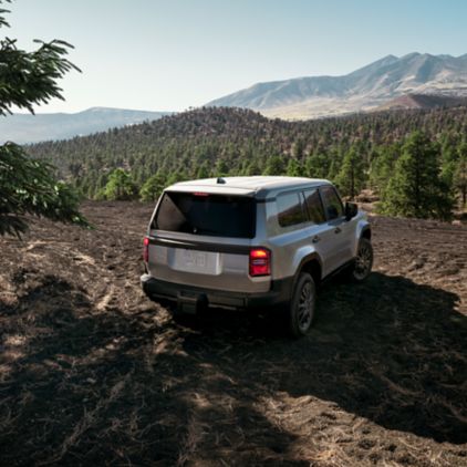 2027 toyota land cruiser passenger side rear exterior view