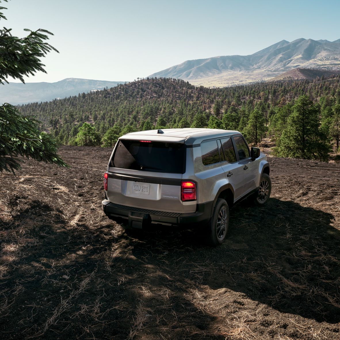 2027 toyota land cruiser passenger side rear exterior view