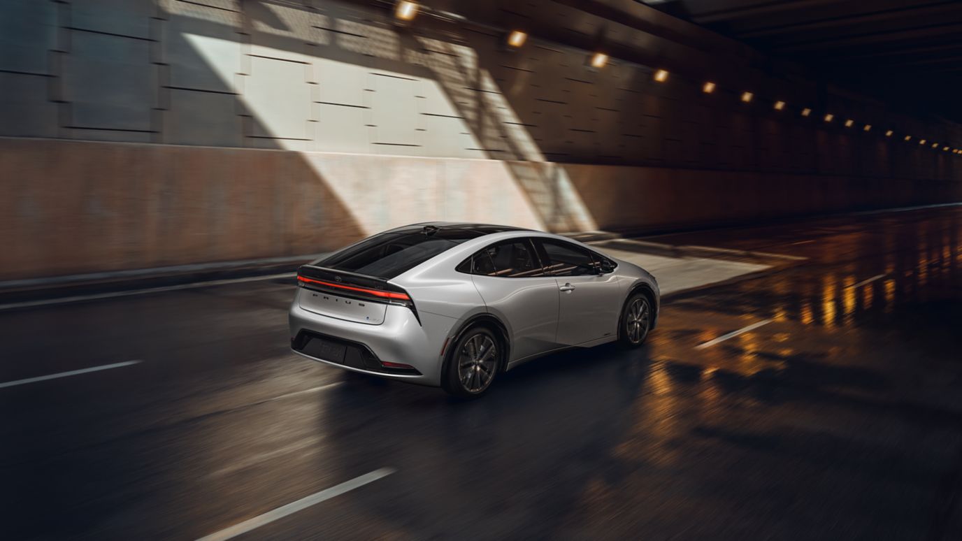 2027 toyota prius rear exterior view